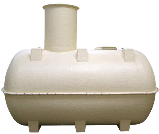 Horizontal septic tanks