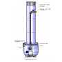WTE Mini Effluent Pump Chamber 1600mm Invert