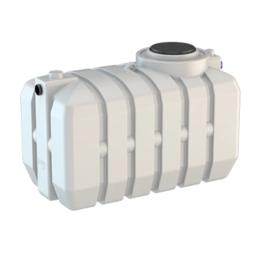 EPIC 6 Person Shallow Dig Septic Tank with 200mm Extension Turret - 3100 Litre