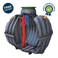 Graf One2Clean Sewage Treatment Plant 5 Person with Pedestrian Lid