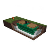 Marsh Portapura Temporary Sewage Treatment Plant - 3 Person Tank