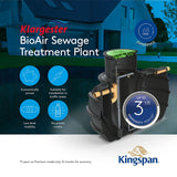 Klargester BioAir 7 Economy Sewage Treatment Plant 25 Person Gravity