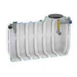 EPIC 6 Person Shallow Dig Septic Tank with 200mm Extension Turret - 3100 Litre