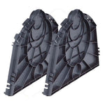 Soakaway Water Attenuation Crate Infiltration Tunnel End Caps - x2