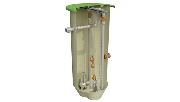 Klargester Pumpstor DPSB SewageDomestic Pump Station 1600L (GRP Construction)