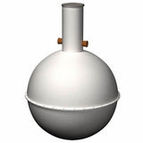 Marsh Euro:Septic Spherical Septic Tank - 3,800L