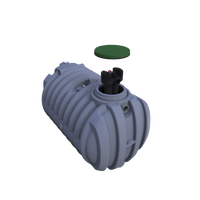 Rewatec Shallow Septic Tank 5,000 Litre