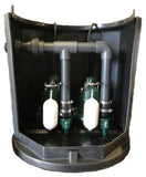 Zoeller Twin Pump Cellar System (Z250) - 100 Litres